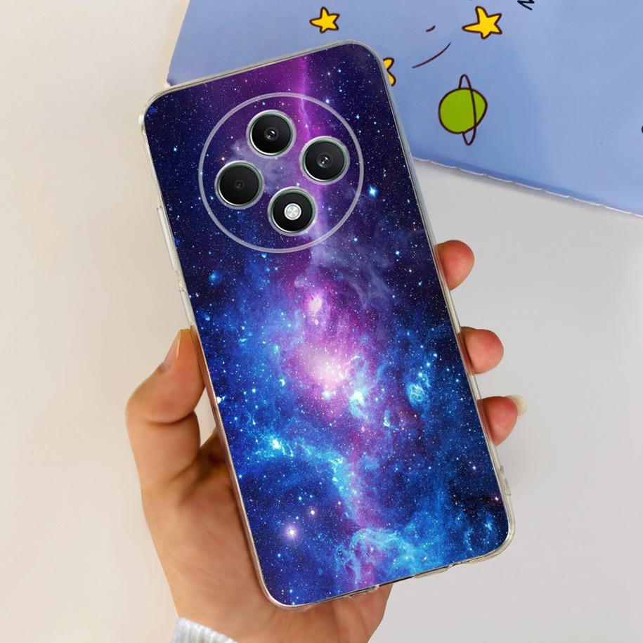 For Oppo Reno12 F Case CPH2637 Shockproof Cover Cute Cat Cartoon Soft Slim Clear Phone Cases For OPPO Reno 12F 4G CPH2687 Fundas