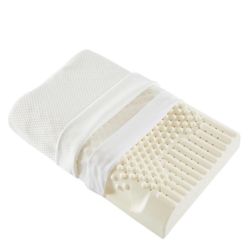 

Подушка из латекса 60X40/50X30СМ, подушка для сна, защищающая позвоночник, ортопедическая шейная, натуральные подушки из Таиланда для кровати 50X30X7CM