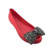 Ladies Wedge Sandals Sweet Flat Shoes Four Seasons Shoes Rhinestone Pvc Jelly Shoes Spring