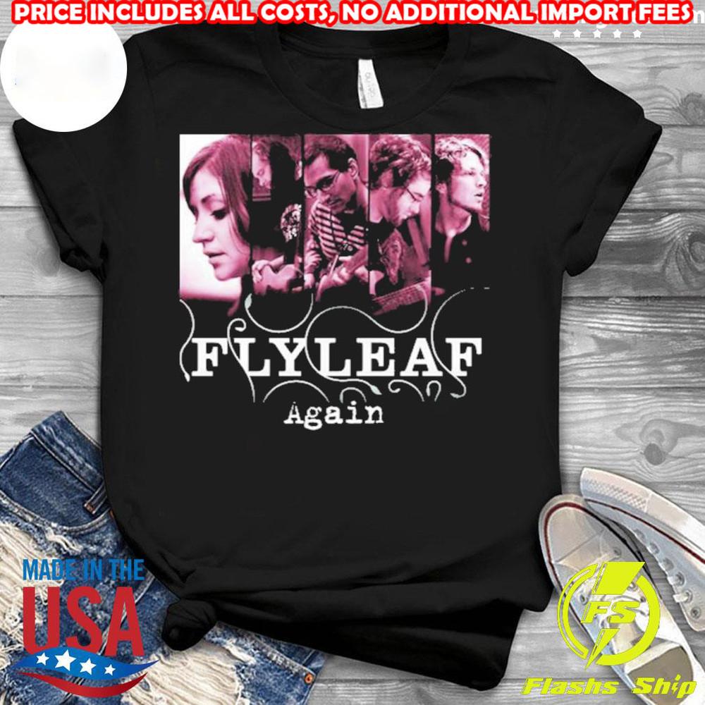 Flyleaf Rock Band again tour  Size S to 5XL SE397 Unisex T-Shirt L