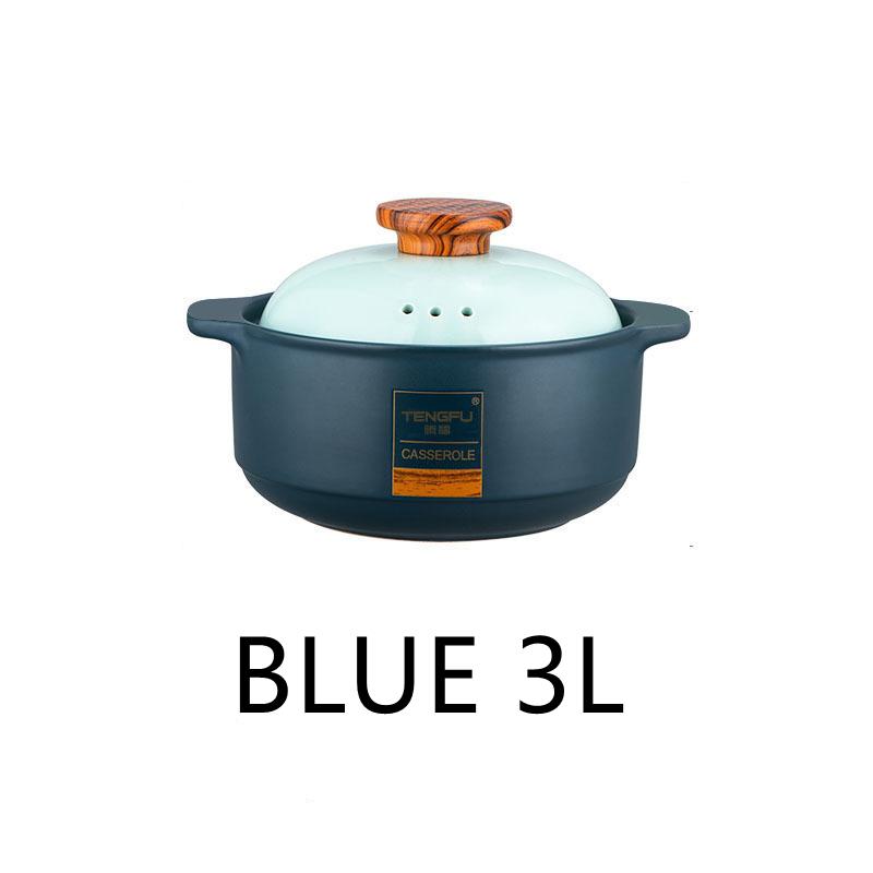 

Ceramic Casserole Induction Cooker Gas Stove Universal Stew Pan Clay Soup Pot Ceramics Saucepan Cooking Pot Kitchen Supplies