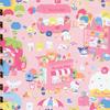 Sanrio B7 Ring Note Sanrio Characters 12.8 X 10 X 1.5cm Character 091723