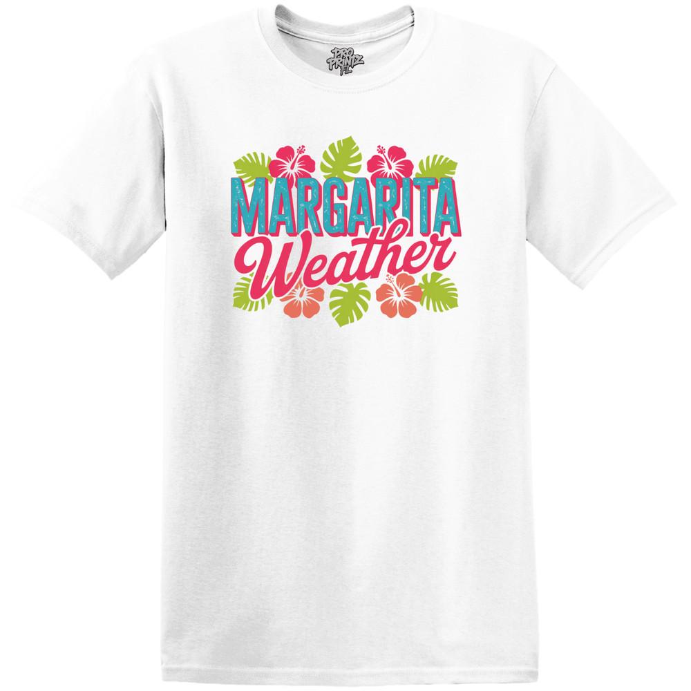 Funny T-Shirt Margarita Weather S