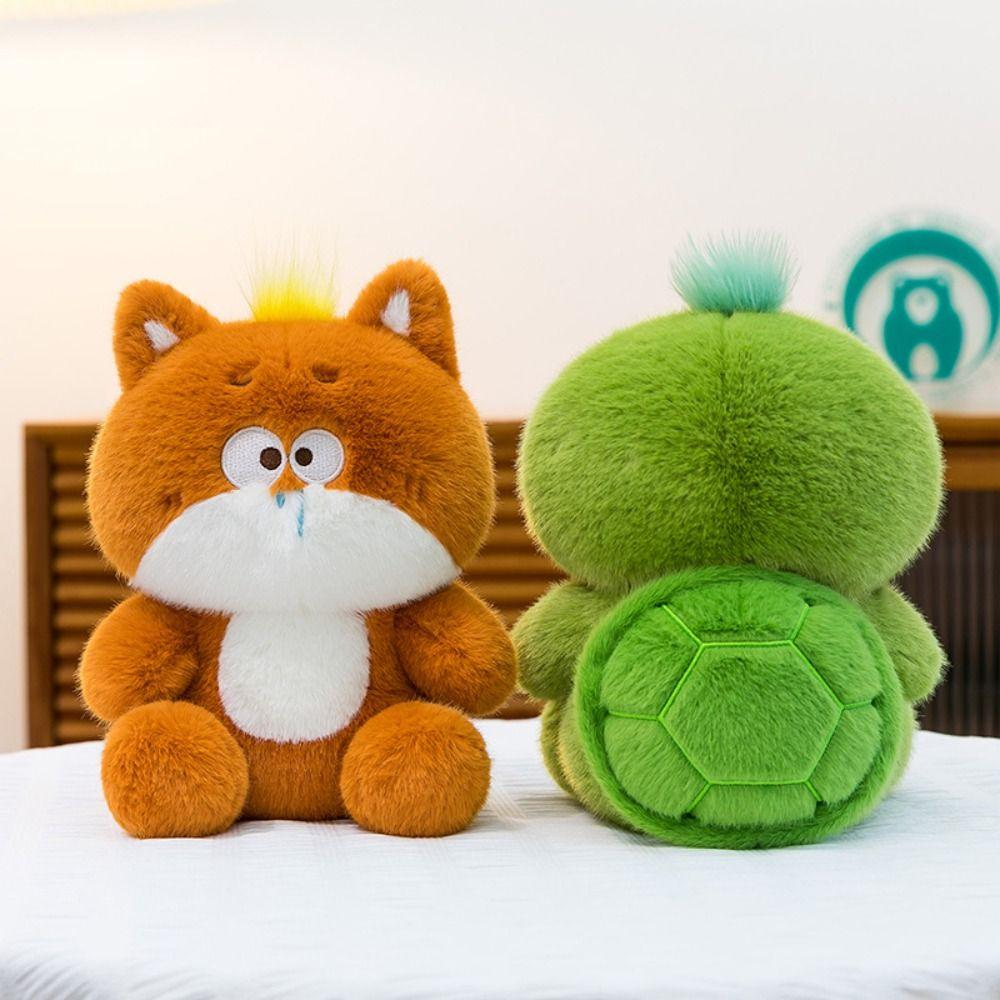 Soft Panda Plush Toy Collection Cat Mimi Plush Doll Cute Turtle Plush Doll  Boys Girls