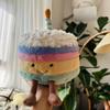 New Birthday Cake Jelly Cat Plush Toy Doll Cake Cloth Puppet Cute Fun Shop Soothing The Doll Valentine'S Festival Birthday Gift