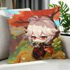 anime Kaedehara Kazuha Cushion Cover Cushion Cover Set Pcs x x x Pillowcase Decorative Sofa Home Decor