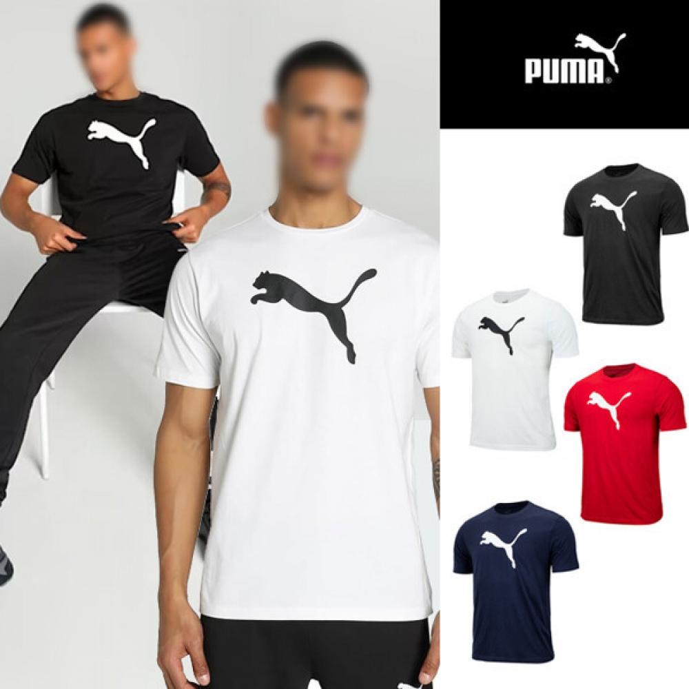 

Puma Team Rise Logo CoTTon ShorT Sleeve T shirT black S