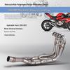 Stainless Steel & Titanium Exhaust Pipe for S1000RR Motorcycle (2019-2023)