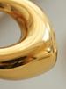 Französische Marke Mode Nische 18K Goldbeschichteter Edelstahl U-förmige Ohrringe - Vielseitiges grenzüberschreitendes Design