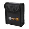 Battery Explosion Proof Bag Fire Retardant High Temperature Resistant Anti Radiation Hook and Loop