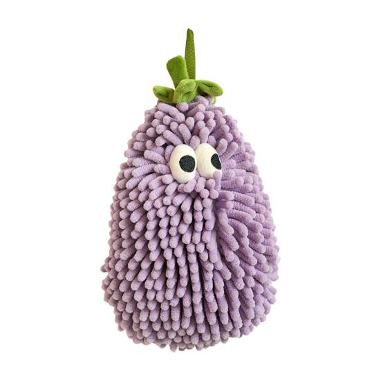Chenille Hand Towel Soft Absorbent Microfiber Towels Bathroom Three-dimensional Fruit Shape Quick Drying Hand Towel