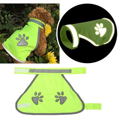 Venkovní vysoce viditelný fluorescenční psí kabát Hi Vis Psí bunda Bezpečnostní vesta pro domácí mazlíčky Reflexní vesta pro domácí mazlíčky