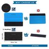 20Pcs Car Adhesive Vinyl Squeegee Tool Felt Edge Scraper 4 Inch Wrap Spatula Bubble Removal Window Tint Wrapping Tool