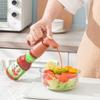 Kitchen Supplies Universal Tightly Seal Dispenser Pump W/Handle ABS Tomato Sauce Oyster Press Pump Reusable Bottle Head Gadget