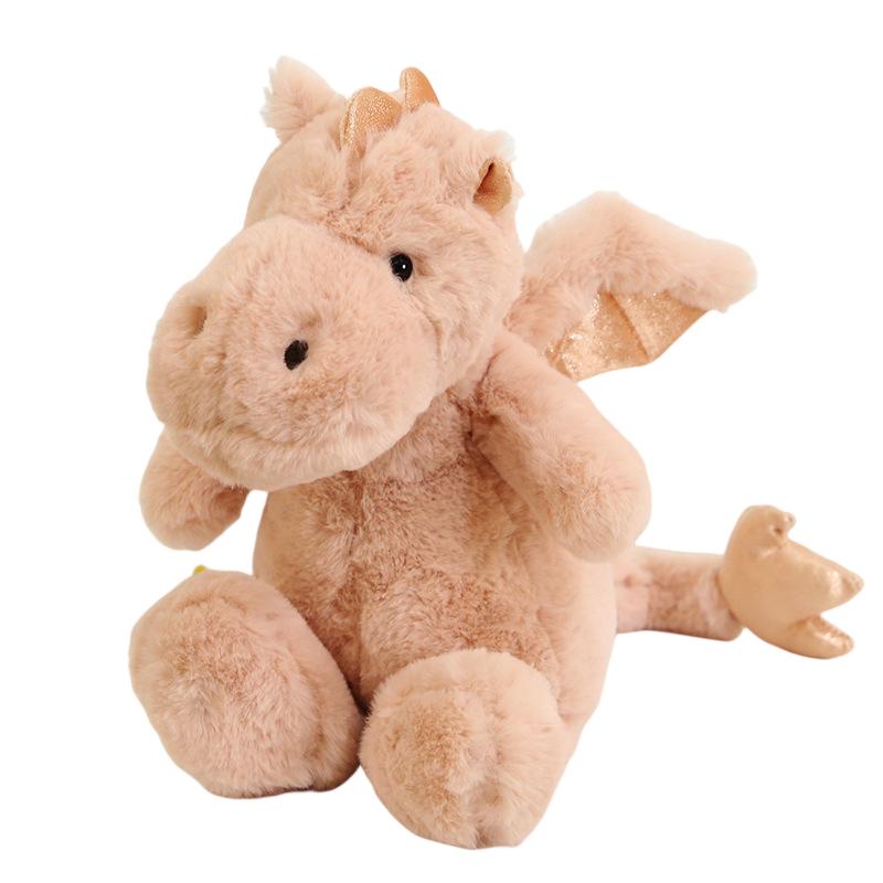 

Plush Dinosaur Sitting Dolls Stuffed Animal Toys Home Decoration Gifts Children 30cm/11.81in розовый