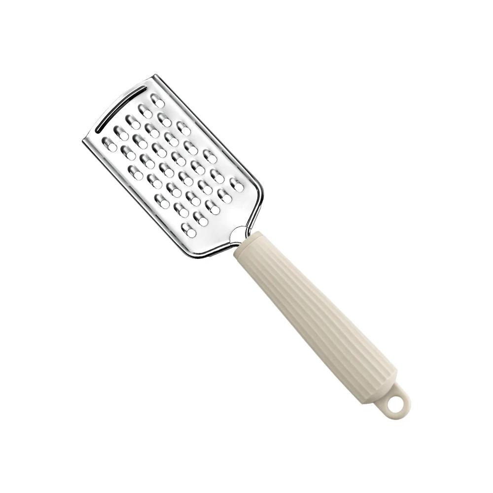 1Pcs Stainless Steel Cheese Grater With Handheld Cheese Shredder Stainless Steel Cheese Lemon For Chocolate Ginger Garlic