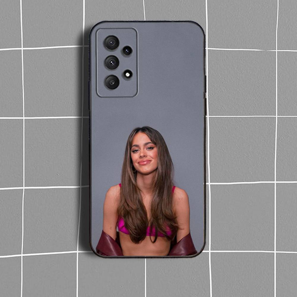 M-Martina S-Stoessel TINI Phone Case For Samsung Galaxy A73,31,32,72,41,53,52,71,22,5G,Note,J7,8,9 Soft Black Cover