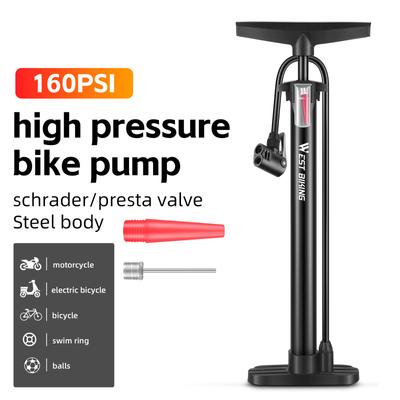 Συμπαγής 160 PSI ποδήλατο ελαστικού ποδηλάτου ποδήλατο φορητό φουσκωτό ποδήλατο Ηλεκτρική μοτοσυκλέτα μπάσκετ