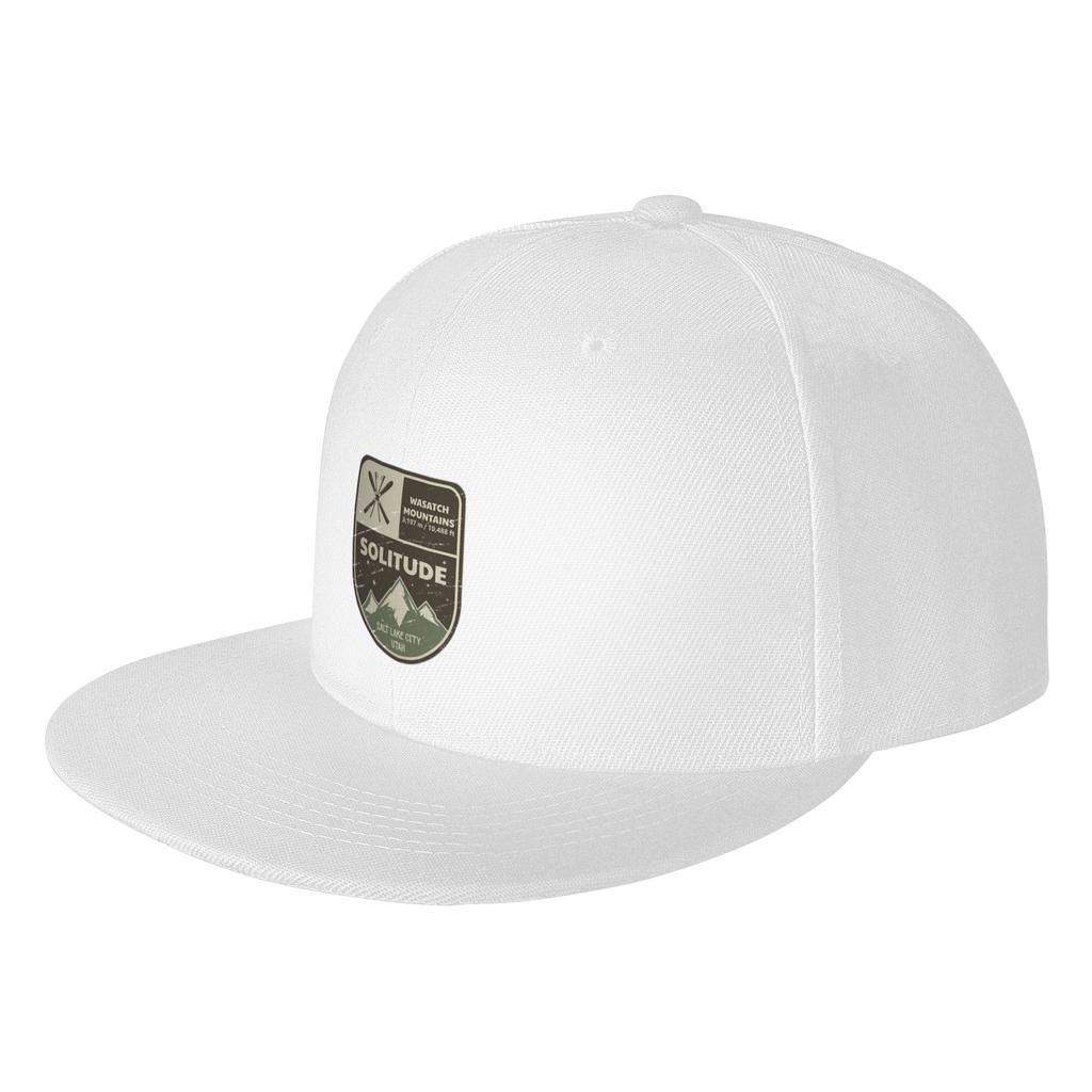 Fashion Solitude Wasatch Mountains Utah Flat Brim Sun Hat Running Unisexs Hat