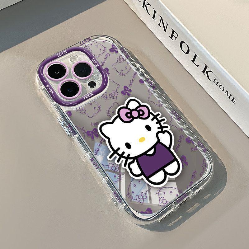 

Premium Purple Hello Kitty Phone Case for iPhone 17 Pro Max, 16 Plus, and 15 – Stylish Design, Perfect for Hello Kitty Fans! iPhone 16 Pro