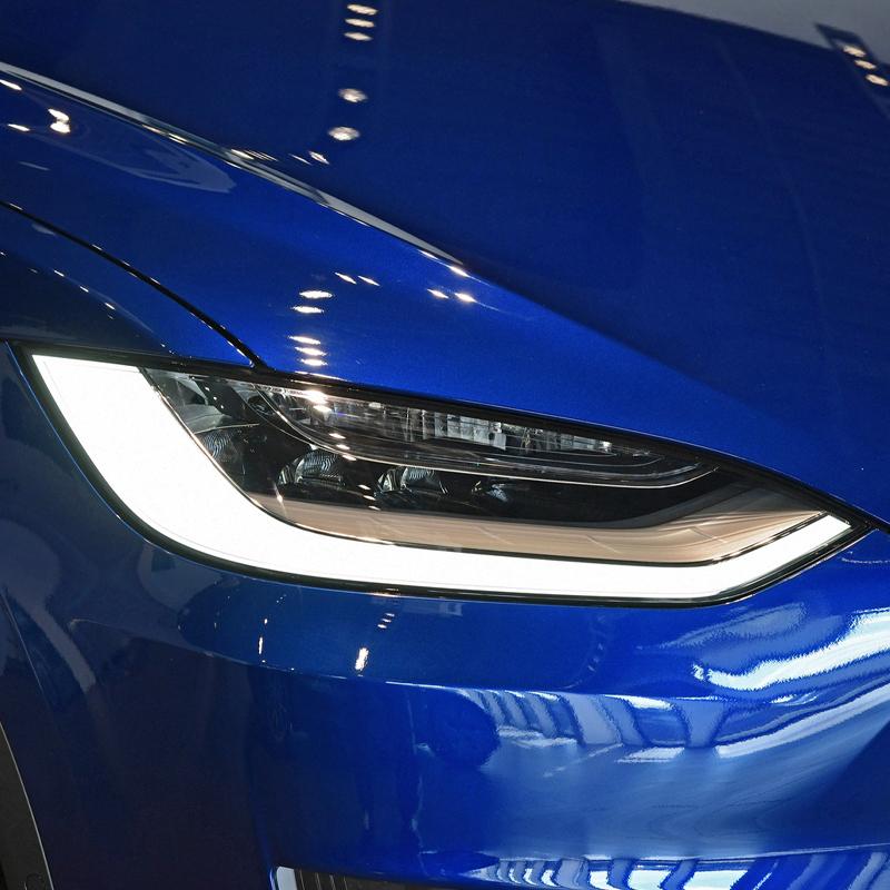 Für Tesla Model 3 Y 2017-2023 TPU Geschwärzte Scheinwerfer Rückleuchten Nebelscheinwerfer Schutzfolie Modifikation Schwarze Farbwechselnde Folien