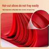 Small Five-Star Red Flag String Pennants - National Day Decoration for Shopping Malls