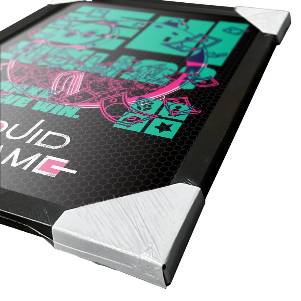 Squid Game 2 Make Sure We Win Framed Poster