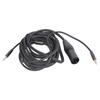 4-Pin Symmetrisches Kabel für Hifiman Arya Sundara Ananda HE400SE Kopfhörer 4-Pin auf Doppeltes 3,5mm Headset-Kabel Ersatz