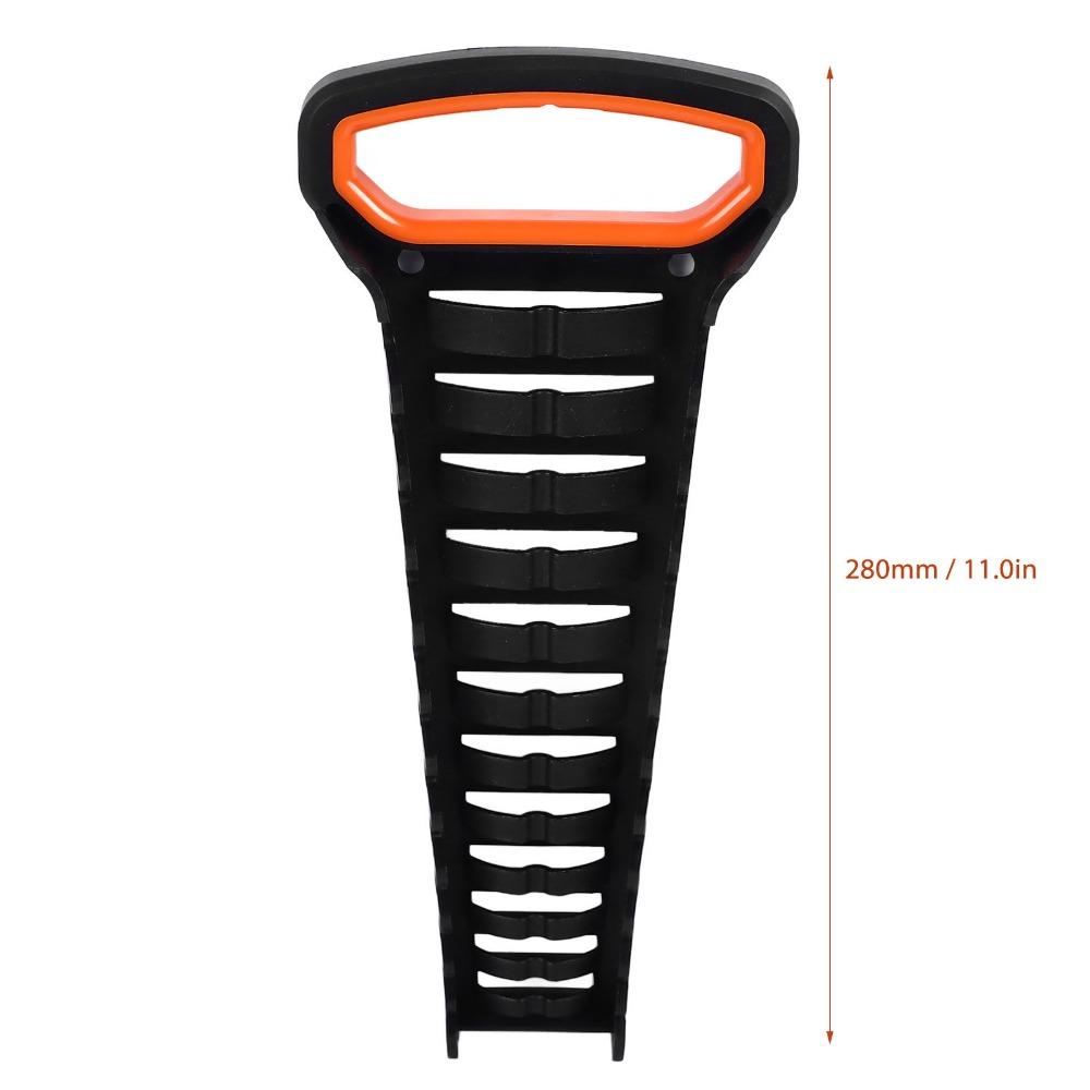 Ratcheting Design Wrench Rack Carrying Handle Tool Trays Wrench Holder Socket Organization