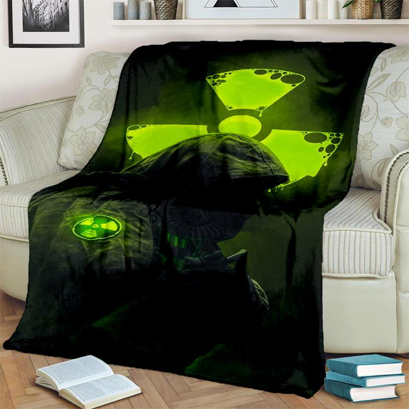 3D Call of Duty,COD Game, Gamer HD Blanket,Soft Throw Blanket for Home Bedroom Bed Sofa Picnic Travel Office Cover Blanket Kids