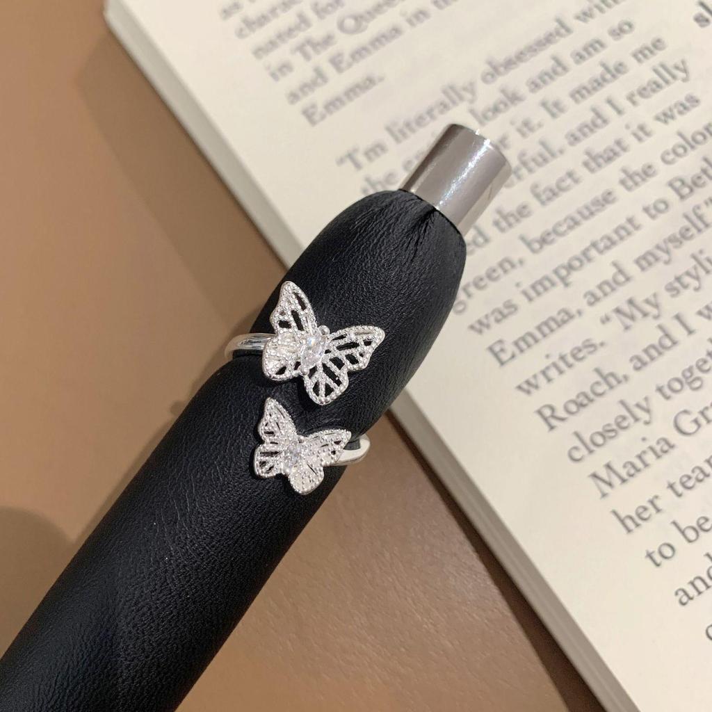 Elegant Adjustable Bow Ring for Women - Fashionable & Versatile Index Finger Accessory