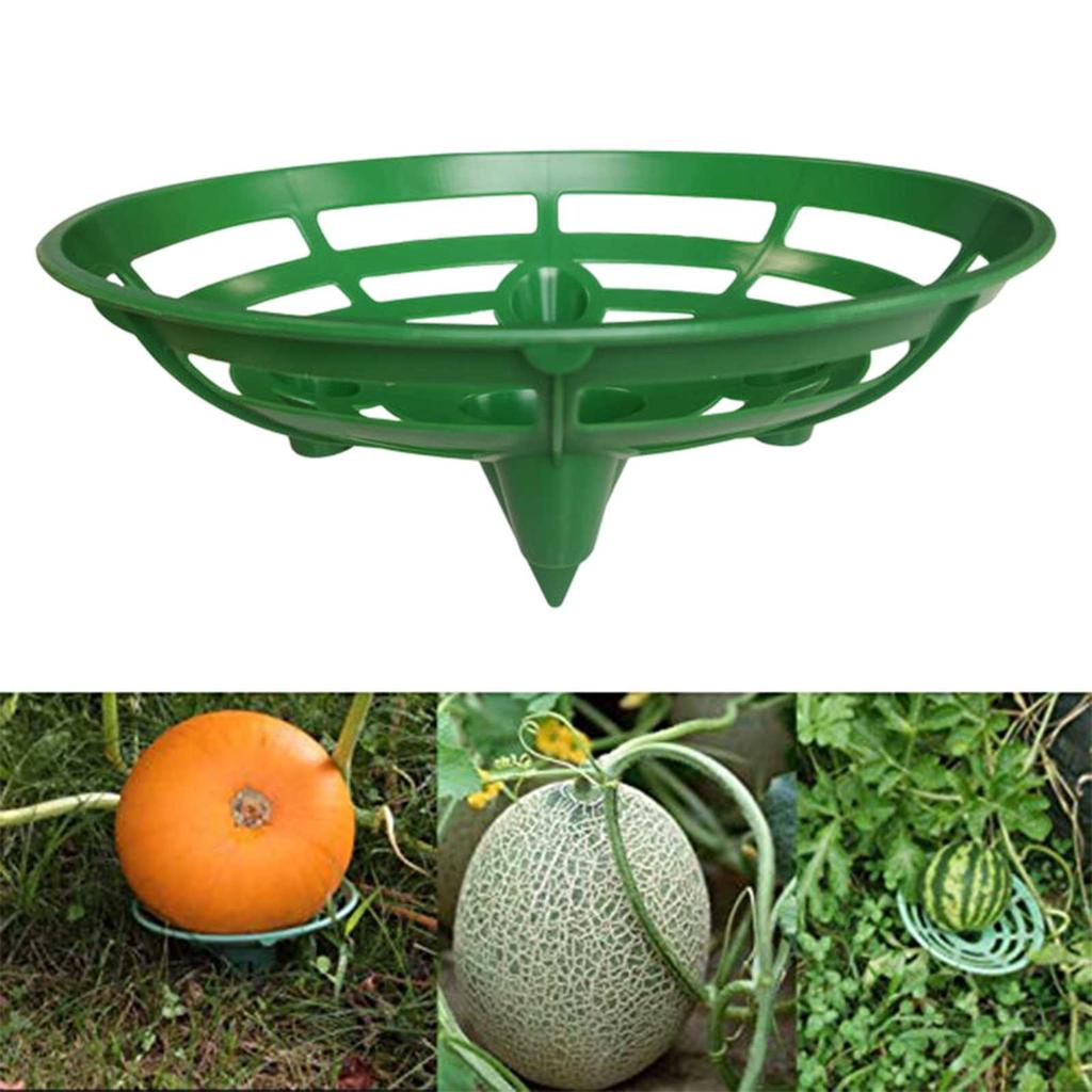 5pcs Gardening Oval Tray Fruit Tray Watermelon Bracket Anti-Rot Support Frame Garden Support Plant Trellis For Fruits Growth