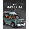 Maßstab 1/24 BYD LOOK UPAT U8 Offroad-Version Legierung SUV Diecast-Modell Sound & Licht Rückziehspielzeug Trendiges Ausstellungsornament Geschenk für Kinder