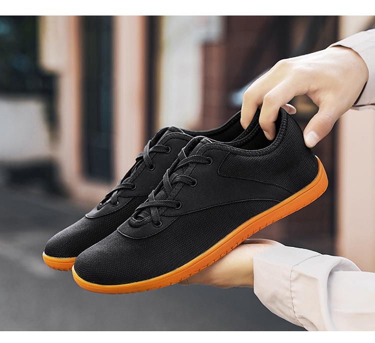 Wide Toe Barefoot Casual Shoes - Non-Slip, Breathable, Soft Sole Sports Shoes for Hiking, Fitness, Cycling, and Running
