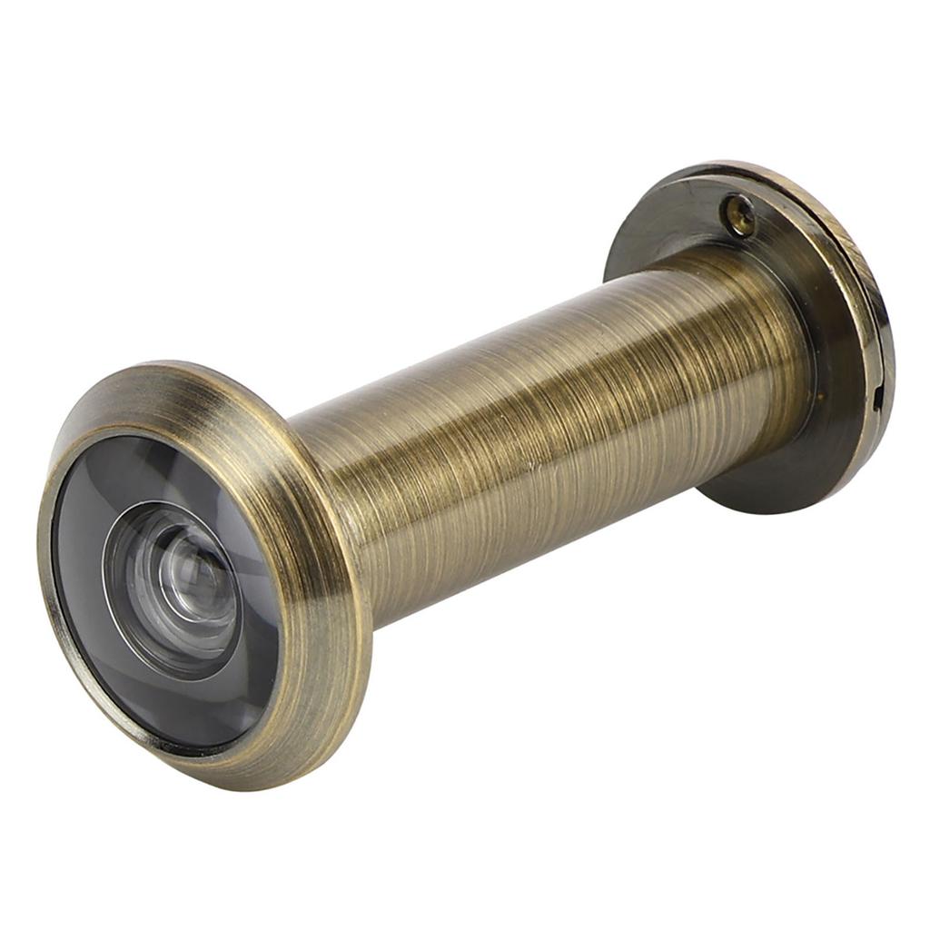 Anti Theft 220 Degree Viewing Angle Safety Door Viewer with Back Cover for Home Use(Bronze Color )