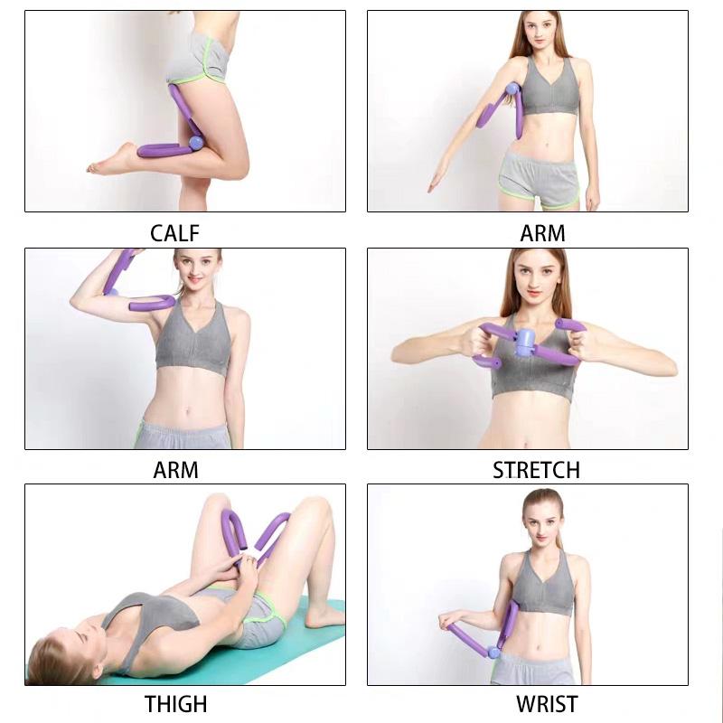 Yoga Leg Training Professional Ladies Fitness Equipment Arm Chest Waist Trainer Muscle Thin Stovepipe Clips Multi-Funct Practical Use