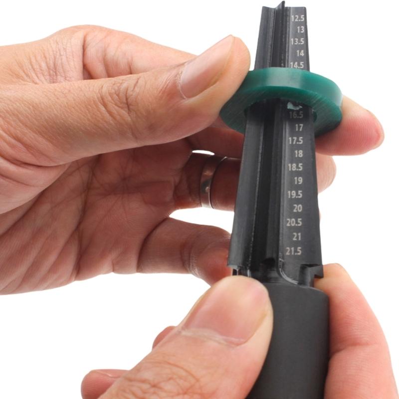 Double Purpose Candlewax Engraving Tool With 100mm Scale Scale For Jewelry Crafting And Hoop Resizing