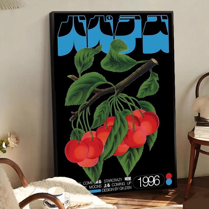 

Okinawa Sakura Canvas Wall Art Print Art Poster Retro Canvas Painting Room Bar Cafe Wall Painting 21cm×30cm NoFrame