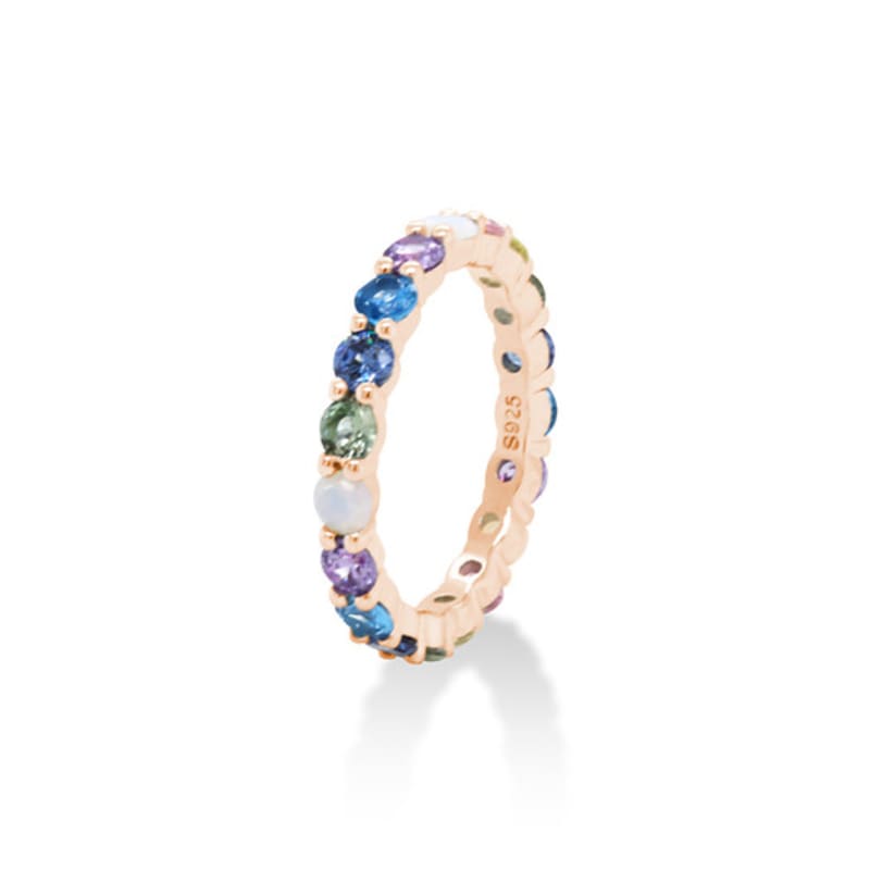 MACIER [S925] Selene Ring (Rose Gold)