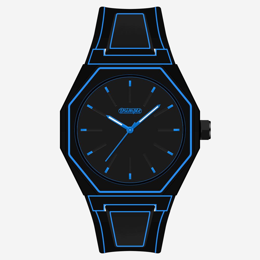 Trend Line Two-Dimensional Comic Watch Art Personality Student Watch