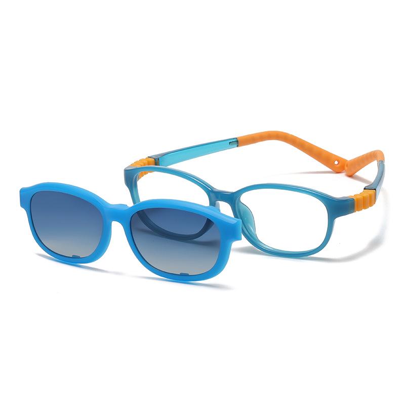

Детские силиконовые оправы для очков от близорукости с защитой от синего света