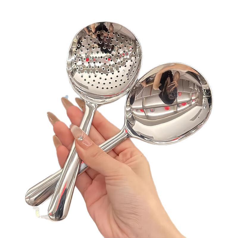 ZISIZ 304 Stainless Steel Serving Spoons Set
