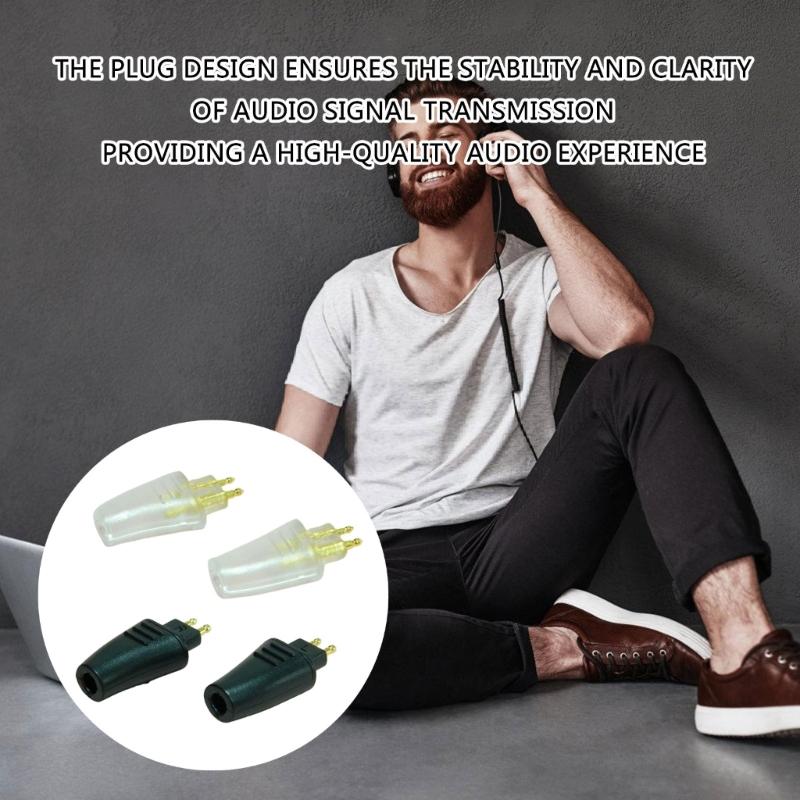 MMCX Cable Female(Cable Side) Connectors 4mm Hole for TH900 MKII MK2 TH600 Secure Connection Superior Sound Transmission