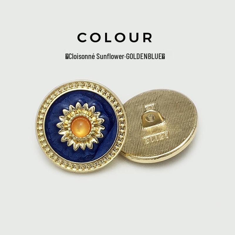 Versatile Coat and Sweater Buttons: Flower, Tulip, Heart, Square, and Bow Designs