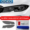 Autocollant TPU Noir Fumée Film Protecteur Phare de Voiture Pour BMW F40 F22 F44 F30 F31 G20 F34 F32 F36 F10 G30 F06 F07 F12 F01 G11