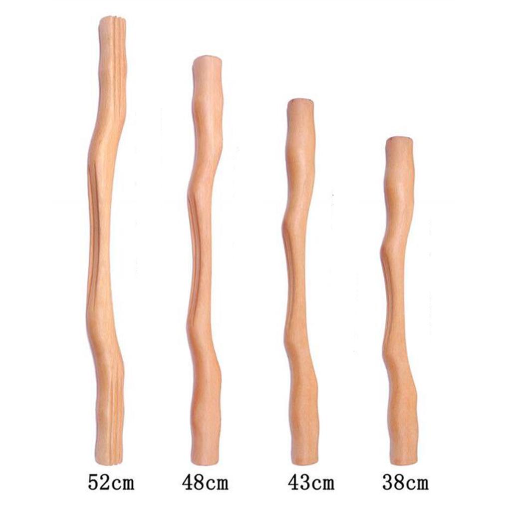 Wooden Gua Sha Scraping Stick Massage Tools for Neck Back Shoulder Waist Therapy Massager Wood Tools Fast Large Area