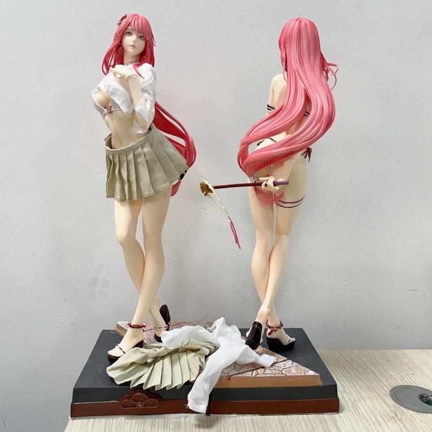 52CM Genshin Impact miHo Yo Yae Miko Ver Girl Figure PVC Action Collectible Anime Model Adult Doll Toys Gifts