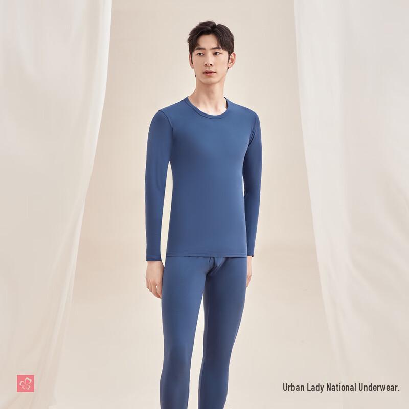 

Men s Milk Velvet Thermal Underwear Set