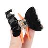 Pinza per Capelli Acrilica con Decorazione Farfalla Clip per Capelli Parte Posteriore della Testa Leggera Resistente alla Rottura Pinza a Morso di Squalo Accessorio per Capelli per Chignon Coda di Cavallo
