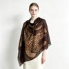 Leopard Shawl Fashion Leopard Print Scarf Tassel Thin Women'S Fashion Long Shawl Outer